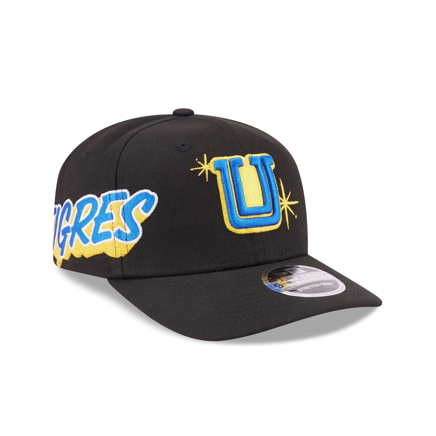 Club Tigres UANL Wordmark Side 9SEVENTY Stretch-Snap Hat