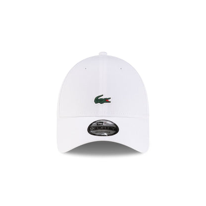 New Era Cap x Lacoste Optic White 9FORTY Adjustable Hat