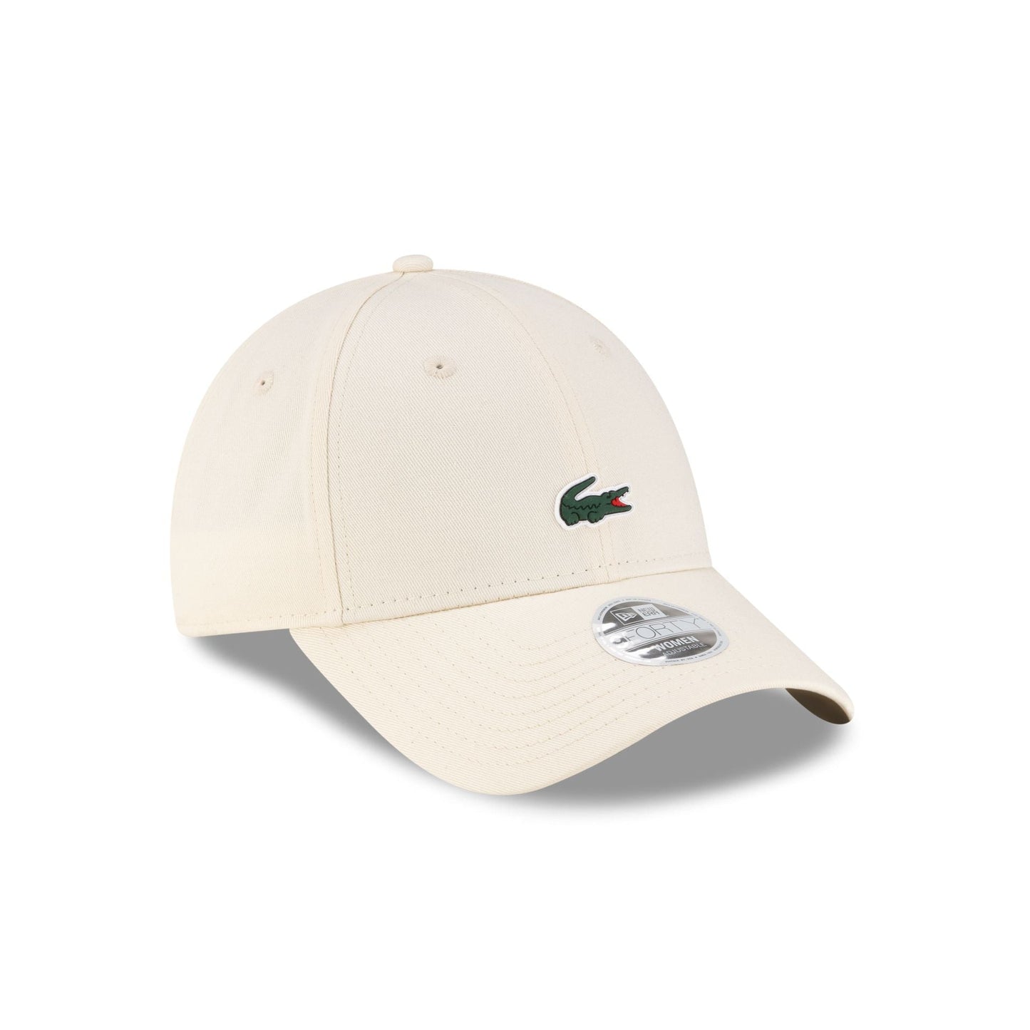 New Era Cap x Lacoste Cream Women's 9FORTY Adjustable Hat