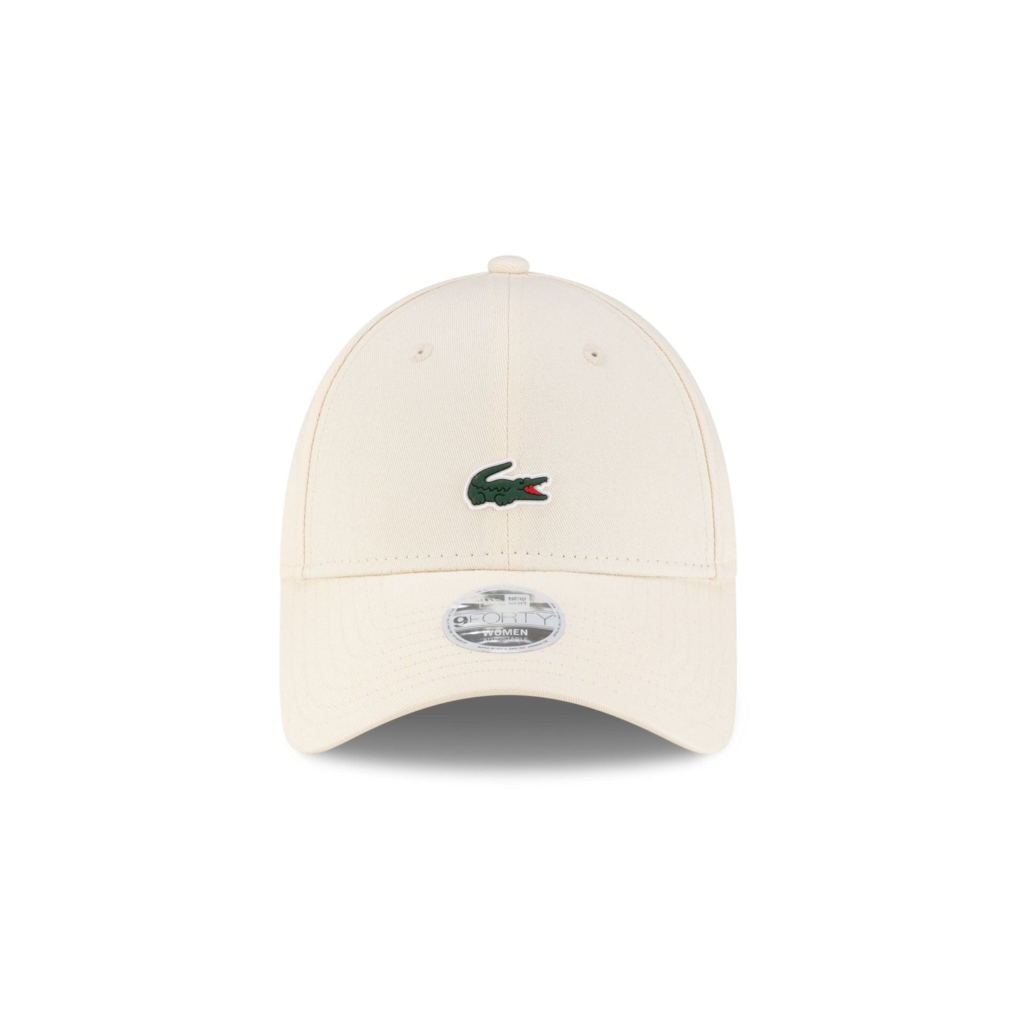 New Era Cap x Lacoste Cream Women's 9FORTY Adjustable Hat
