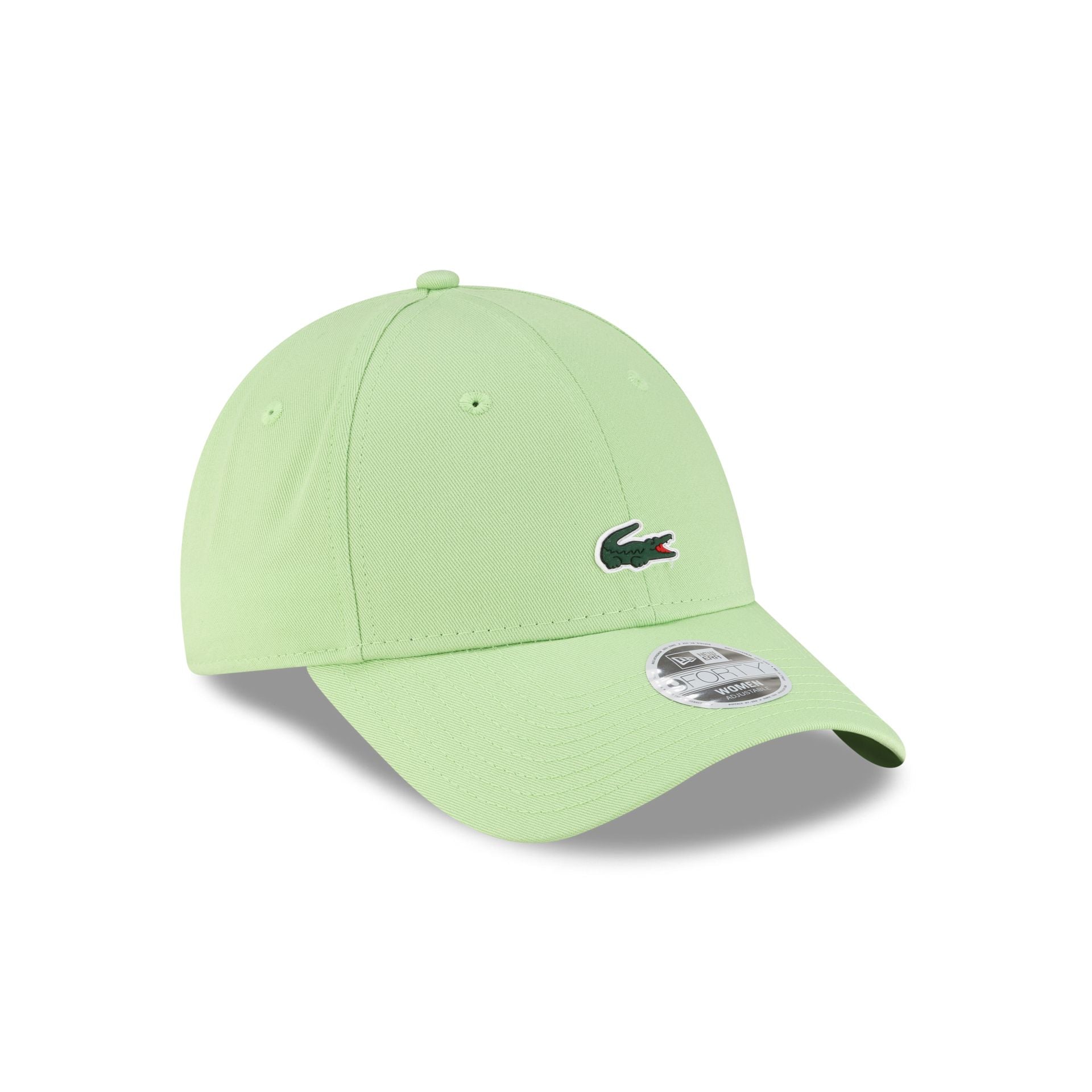 New Era Cap x Lacoste Bright Green Women's 9FORTY Adjustable Hat