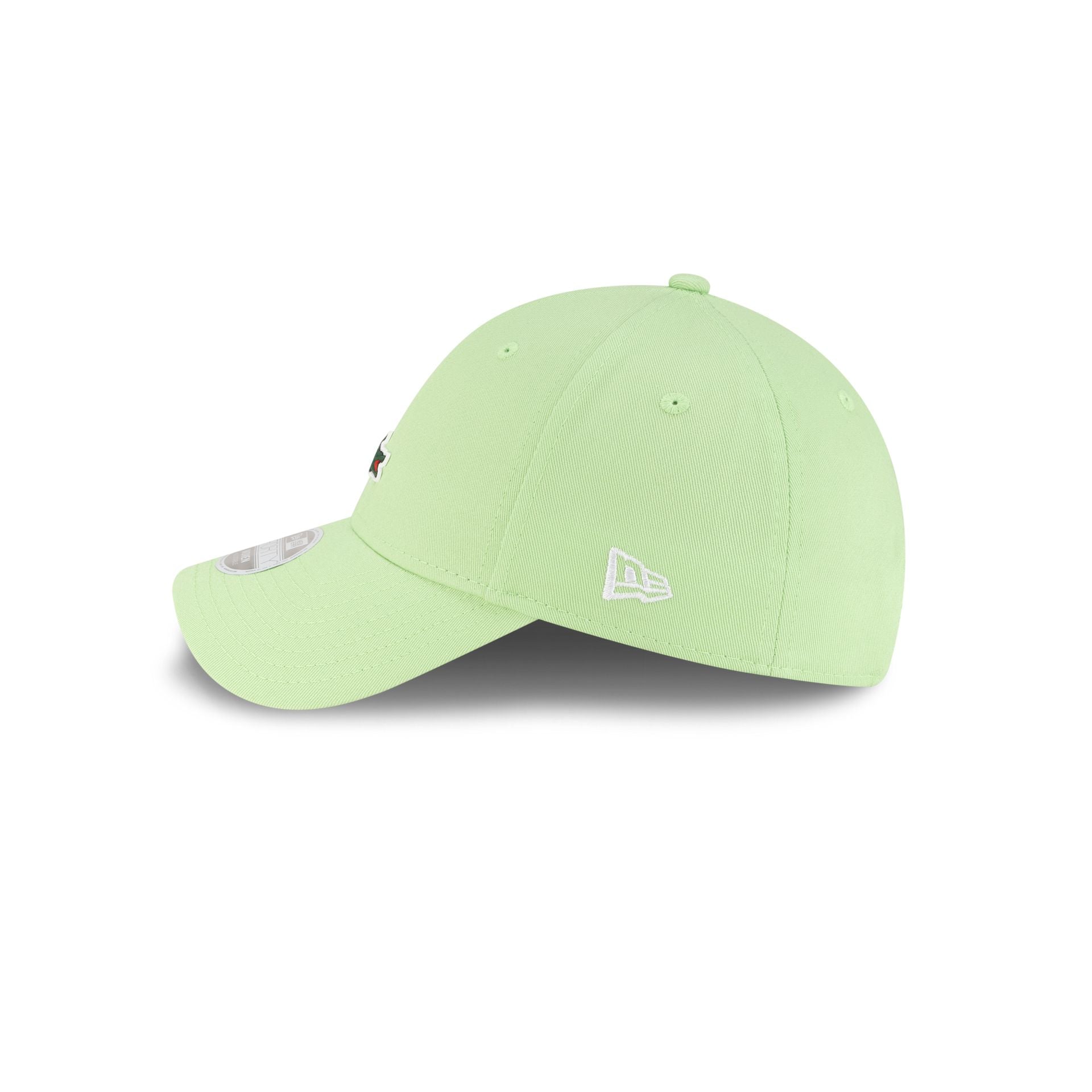 New Era Cap x Lacoste Bright Green Women's 9FORTY Adjustable Hat