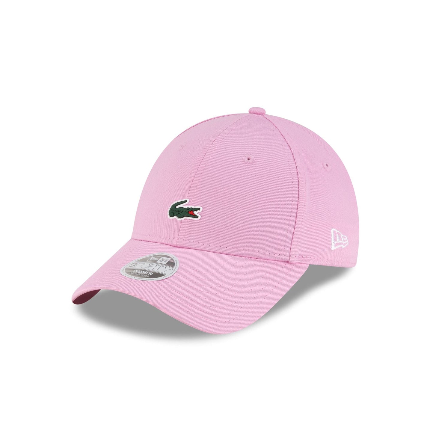 New Era Cap x Lacoste Pink Women's 9FORTY Adjustable Hat