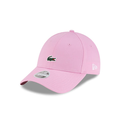 New Era Cap x Lacoste Pink Women's 9FORTY Adjustable Hat