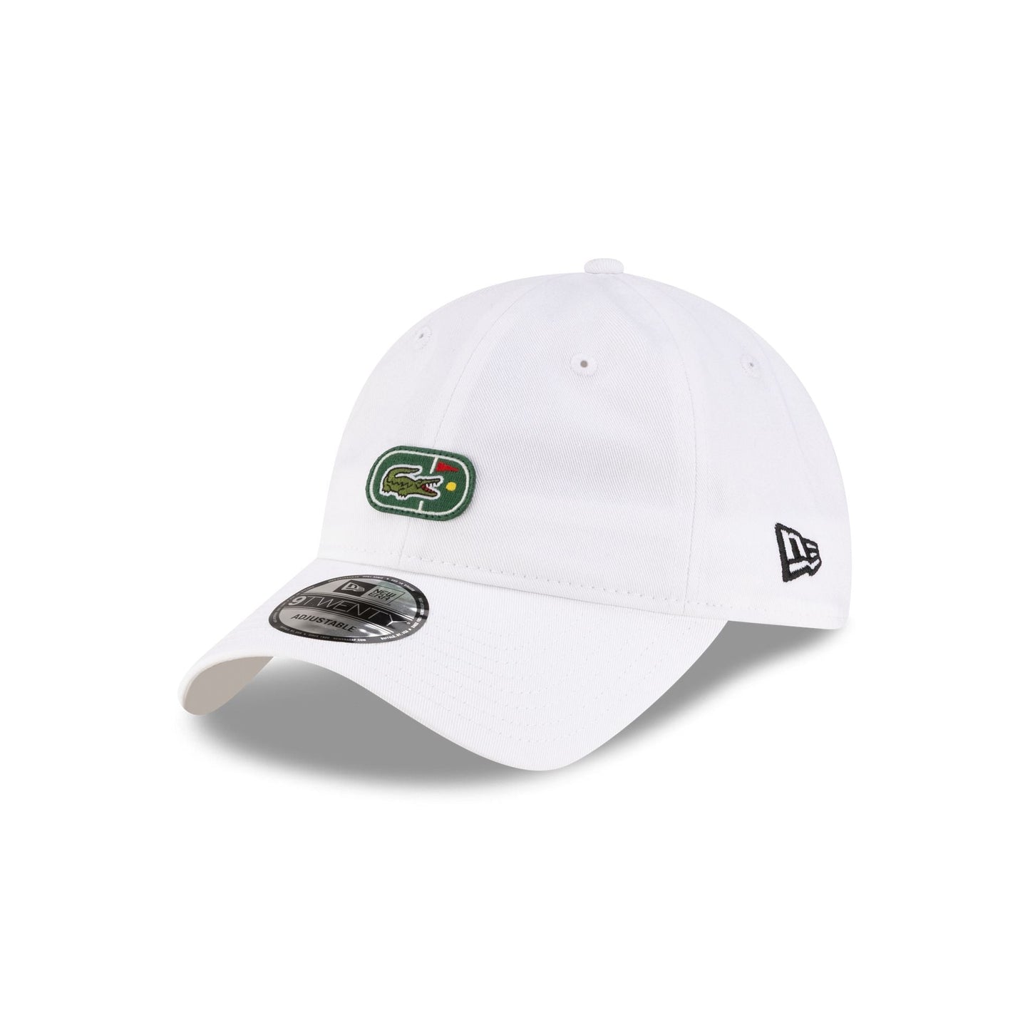 New Era Cap x Lacoste Flag White 9TWENTY Adjustable Hat