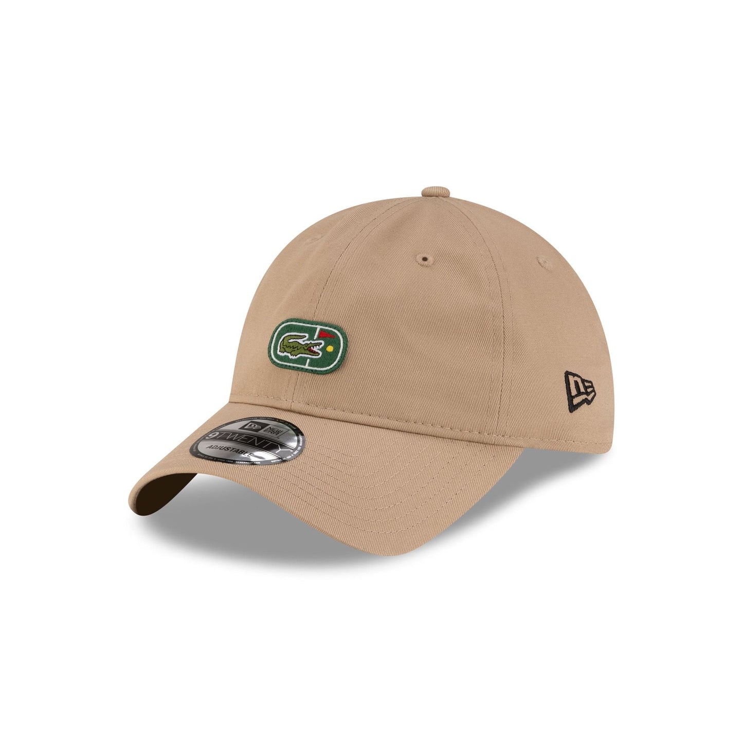 New Era Cap x Lacoste Flag Khaki 9TWENTY Adjustable Hat