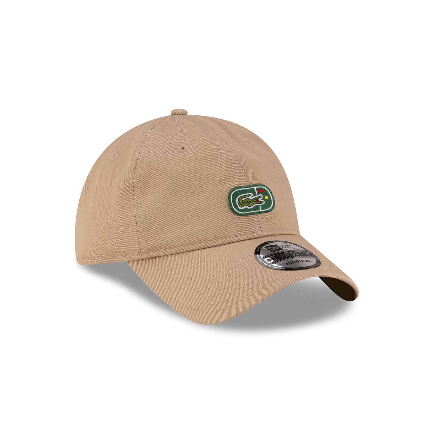 New Era Cap x Lacoste Flag Khaki 9TWENTY Adjustable Hat