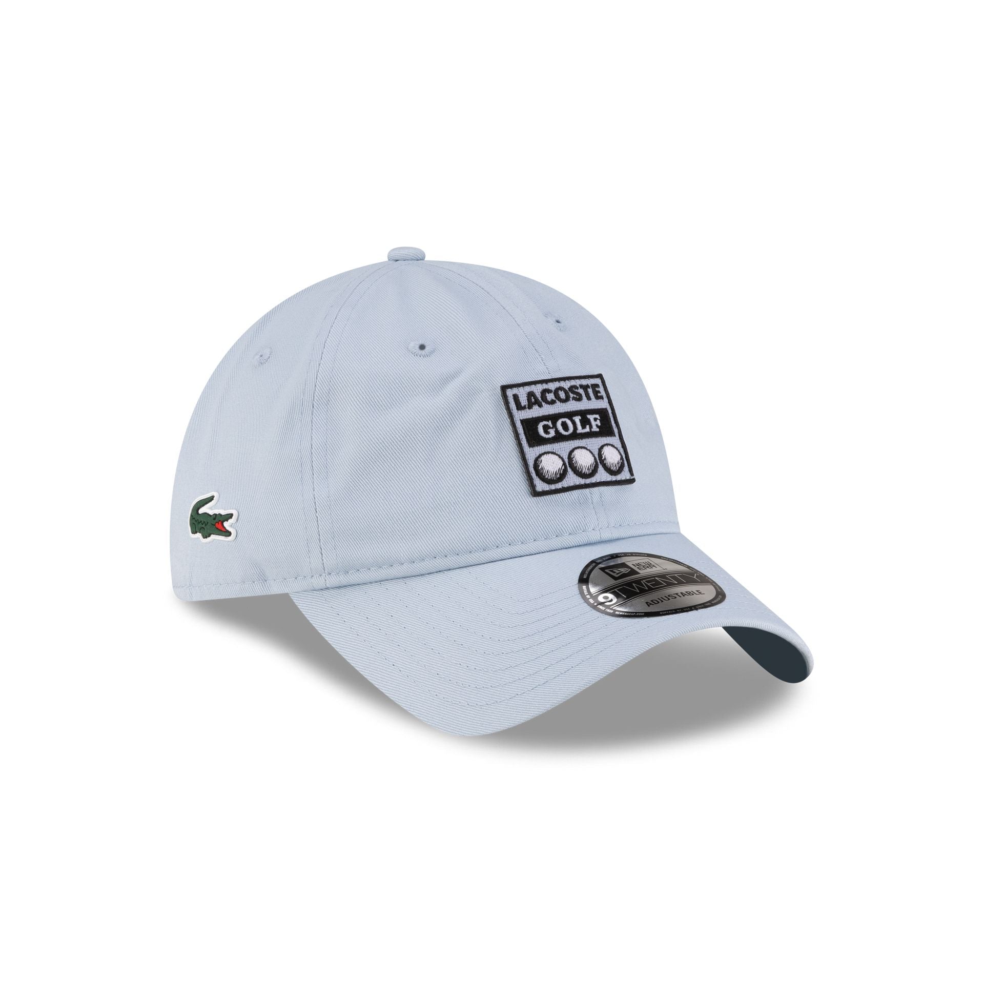 New Era Cap x Lacoste Ball Light Blue 9TWENTY Adjustable Hat
