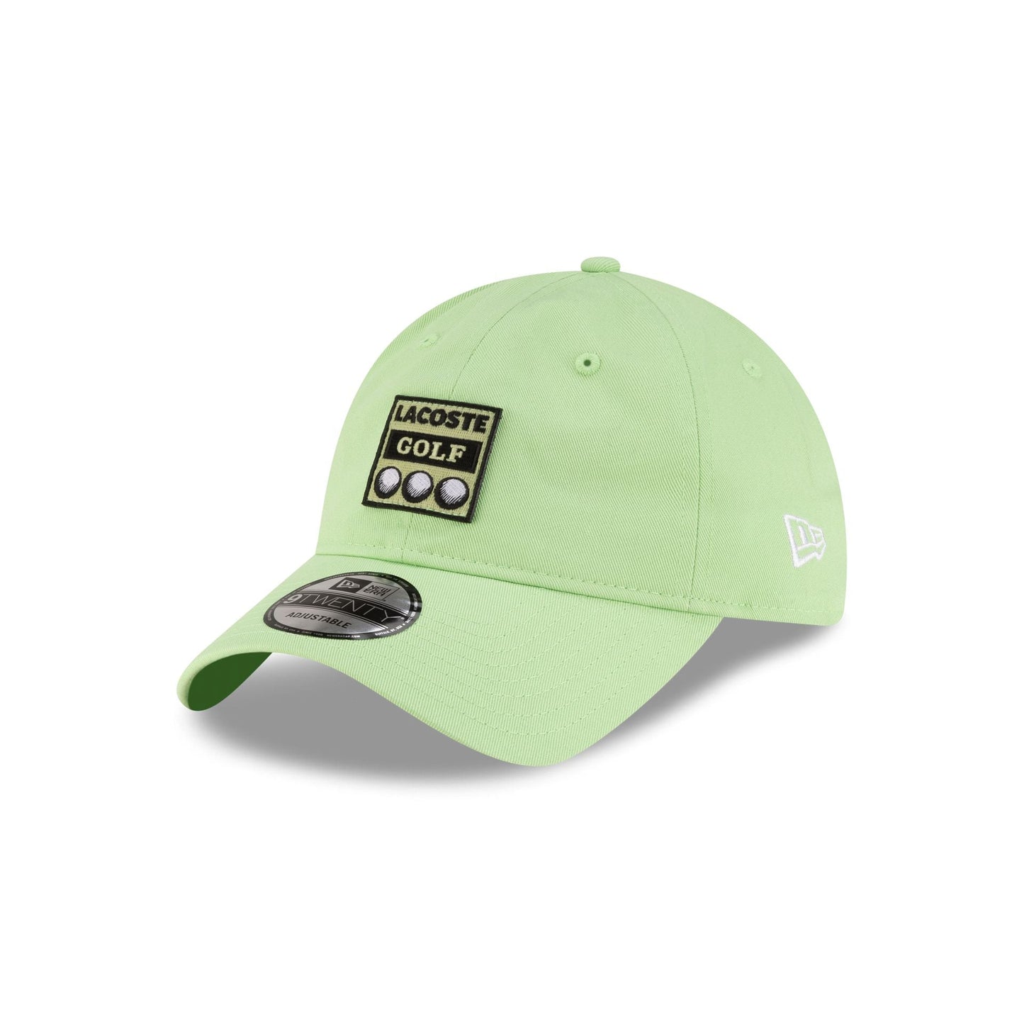 New Era Cap x Lacoste Ball Bright Green 9TWENTY Adjustable Hat