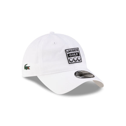 New Era Cap x Lacoste Ball Optic White 9TWENTY Adjustable Hat