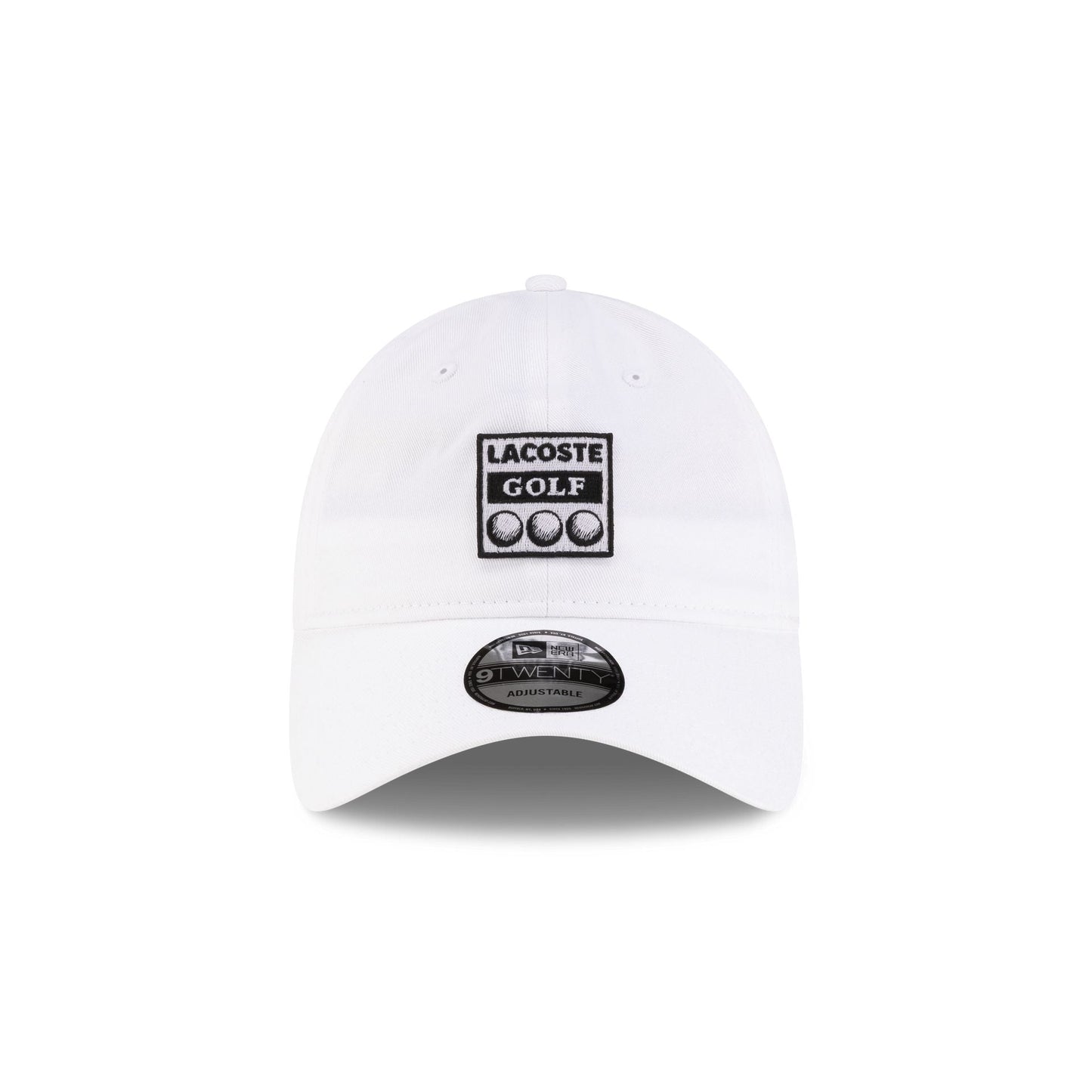 New Era Cap x Lacoste Ball Optic White 9TWENTY Adjustable Hat