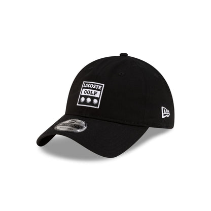 New Era Cap x Lacoste Ball Black 9TWENTY Adjustable Hat