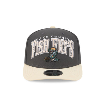 Lake County Captains Theme Night Gray 9SEVENTY Stretch-Snap Hat