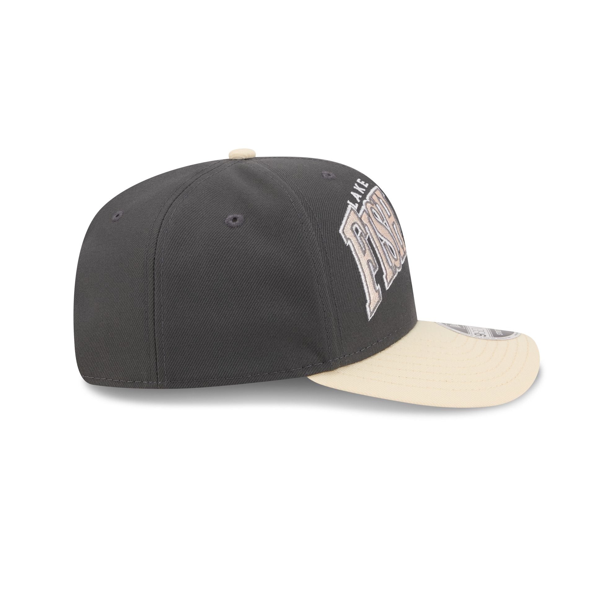 Lake County Captains Theme Night Gray 9SEVENTY Stretch-Snap Hat