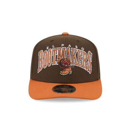 El Paso Chihuahuas Theme Night Brown 9SEVENTY Stretch-Snap Hat
