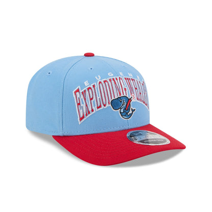 Eugene Emeralds Theme Night Light Blue 9SEVENTY Stretch-Snap Hat
