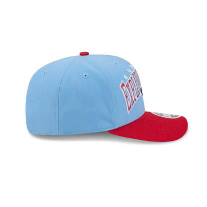 Eugene Emeralds Theme Night Light Blue 9SEVENTY Stretch-Snap Hat