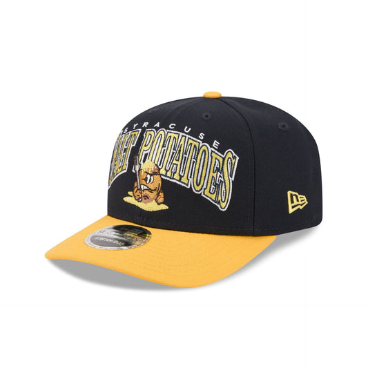 Syracuse Mets Theme Night Navy 9SEVENTY Stretch-Snap Hat