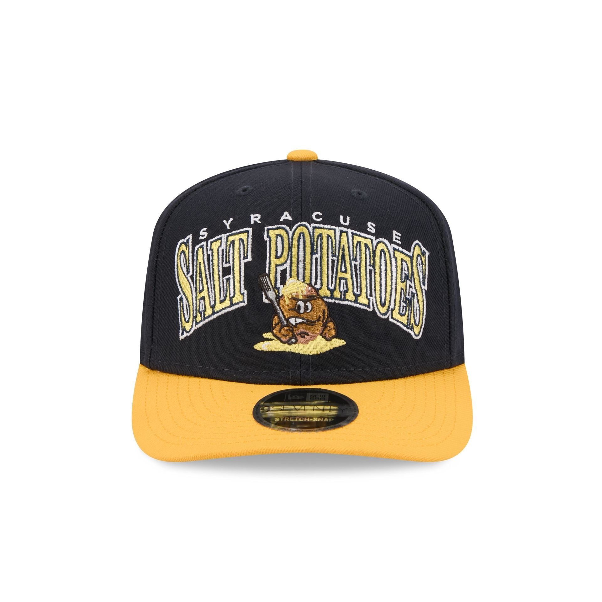 Syracuse Mets Theme Night Navy 9SEVENTY Stretch-Snap Hat