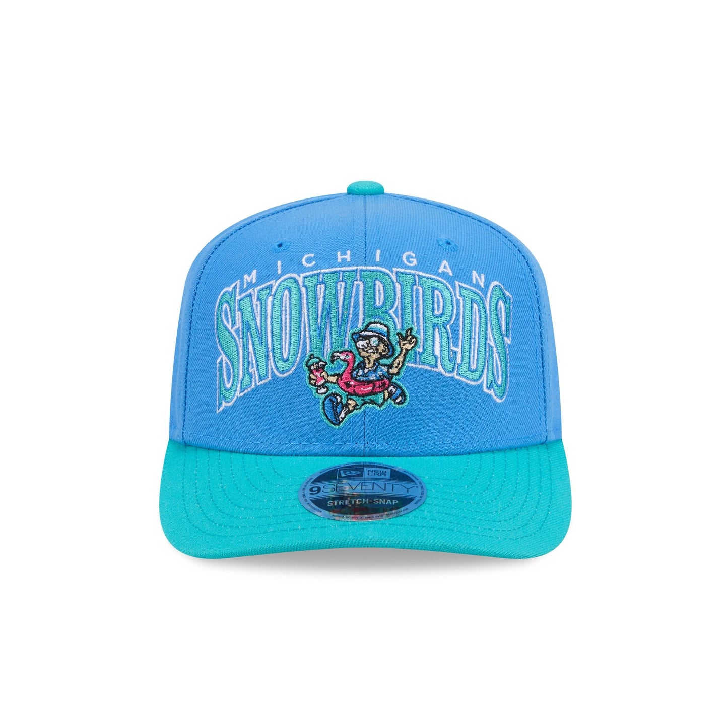 West Michigan Whitecaps Theme Night 9SEVENTY Stretch-Snap Hat