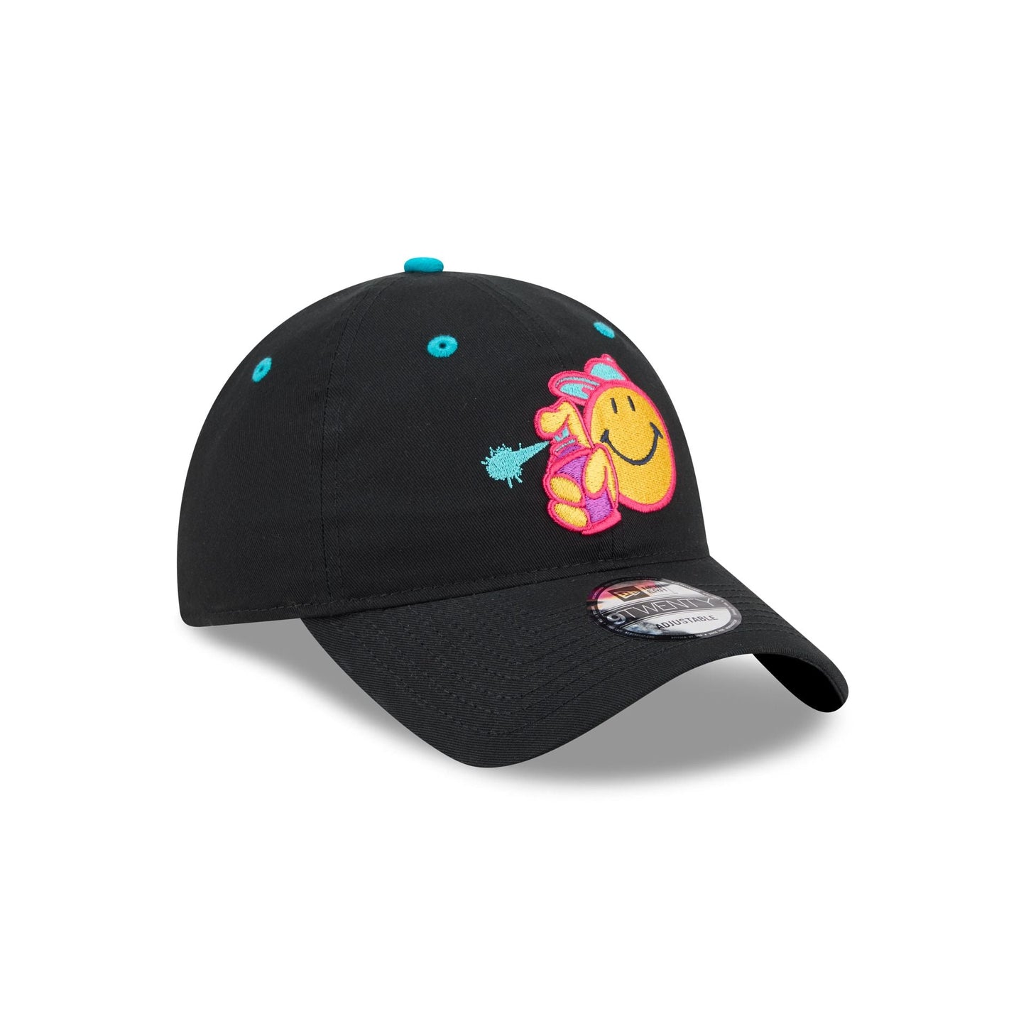 Worcester Red Sox Theme Night Black 9TWENTY Adjustable Hat