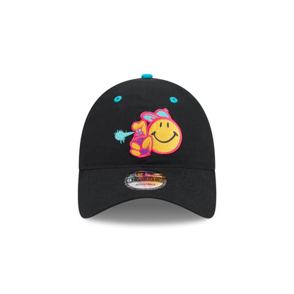 Worcester Red Sox Theme Night Black 9TWENTY Adjustable Hat