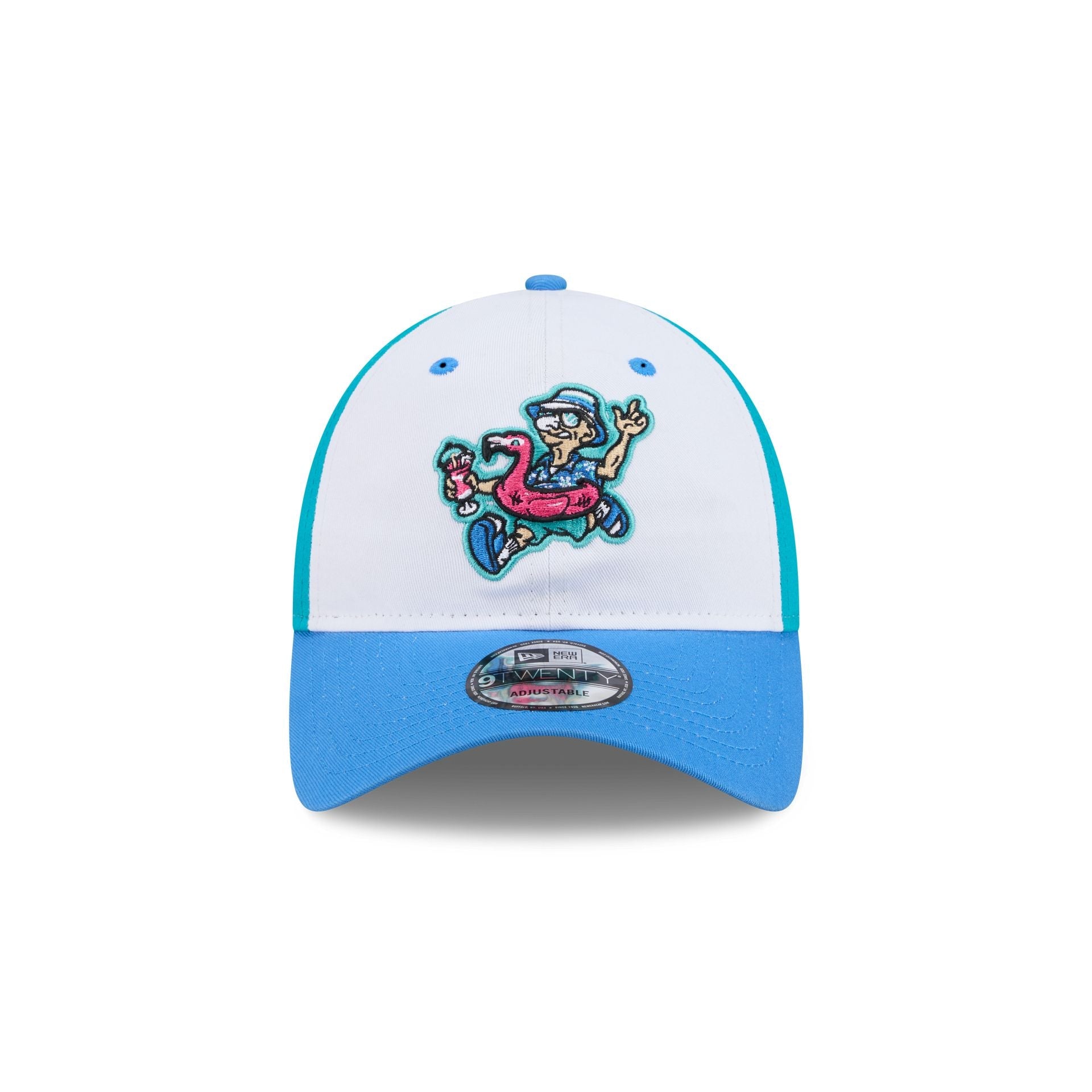 West Michigan Whitecaps Theme Night Teal 9TWENTY Adjustable Hat