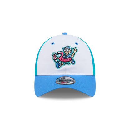 West Michigan Whitecaps Theme Night Teal 9TWENTY Adjustable Hat