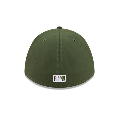 Lehigh Valley IronPigs Theme Night Green 39THIRTY M-Crown Stretch Fit Hat