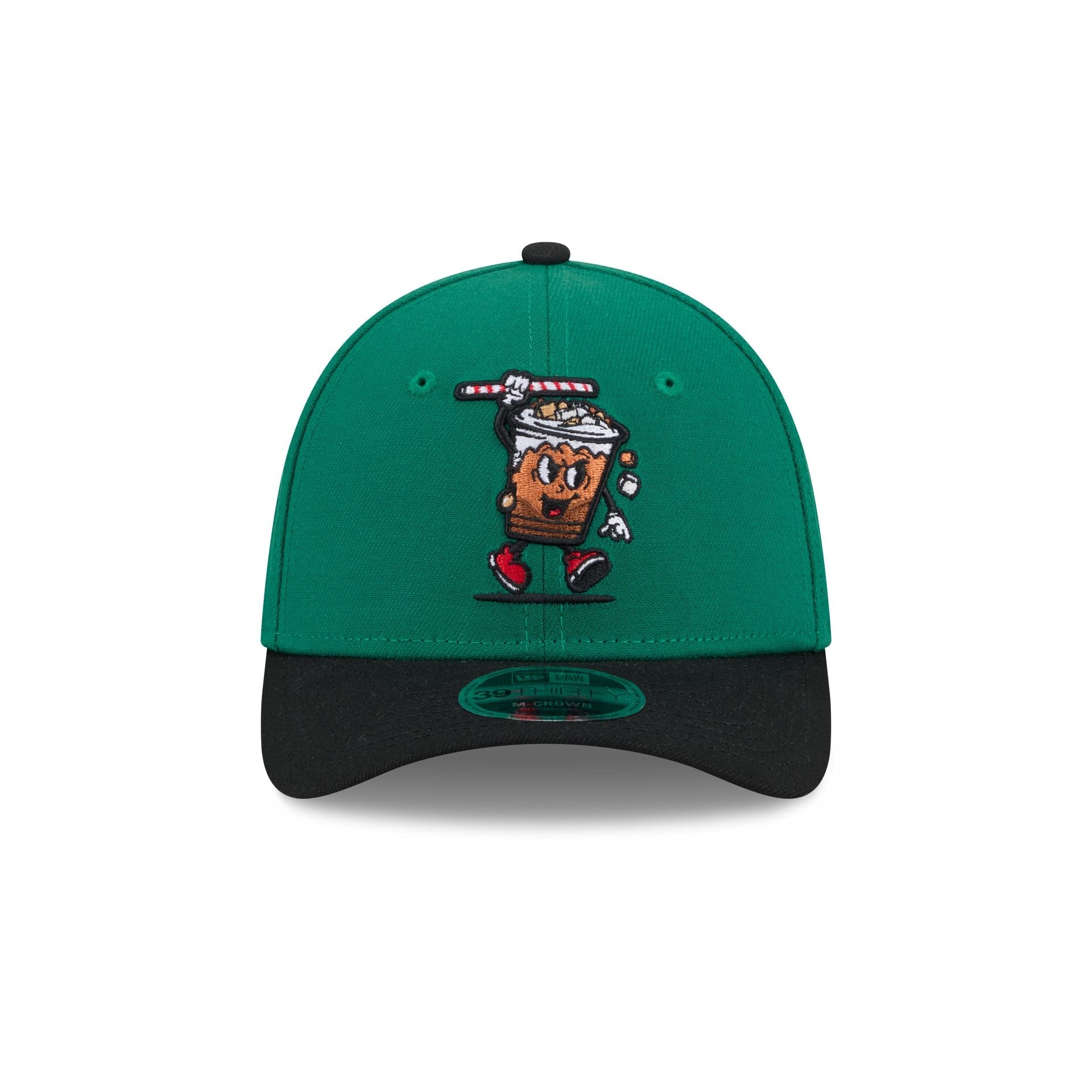 Reading Fightin Phils Theme Night Green 39THIRTY M-Crown Stretch Fit Hat