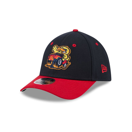 Toledo Mud Hens Theme Night Navy 39THIRTY M-Crown Stretch Fit Hat