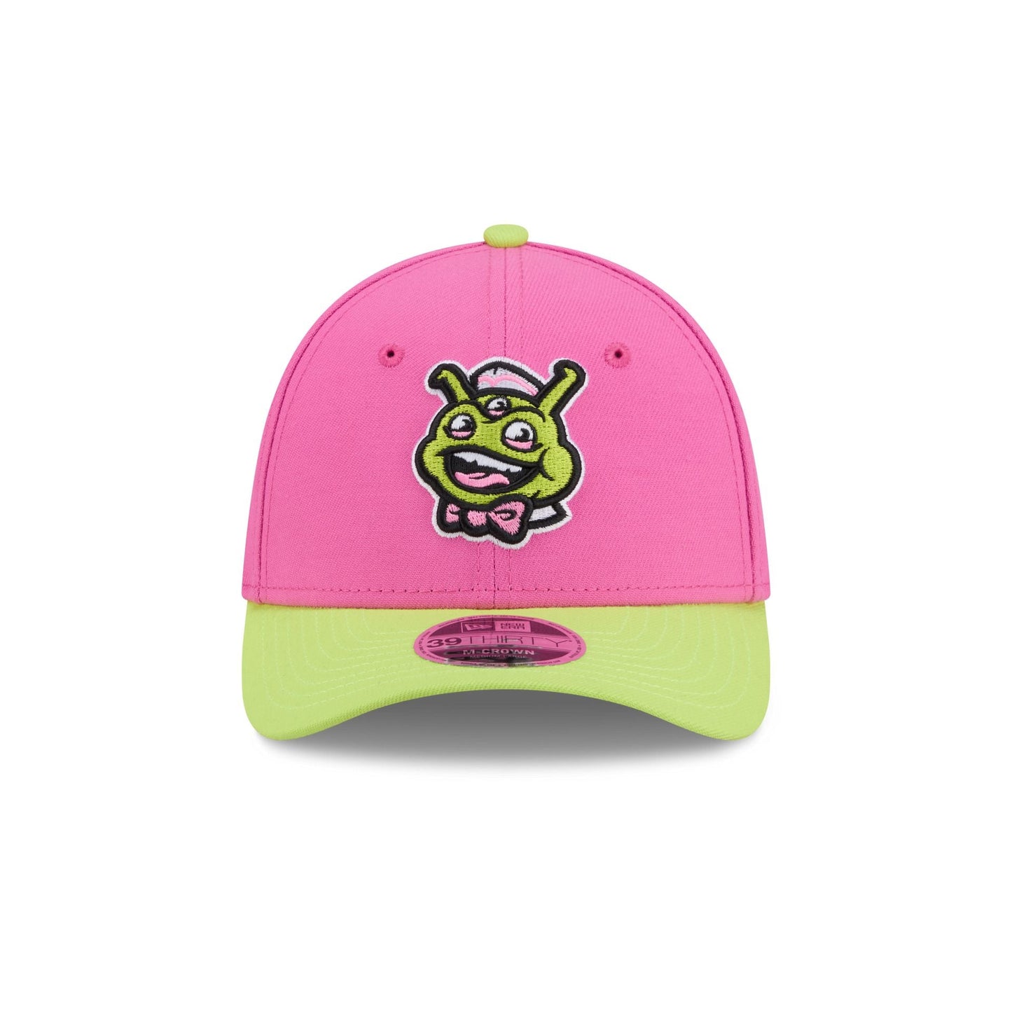 Binghamton Rumble Ponies Theme Night Pink 39THIRTY M-Crown Stretch Fit Hat