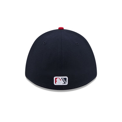 Myrtle Beach Pelicans Theme Night Navy 39THIRTY M-Crown Stretch Fit Hat