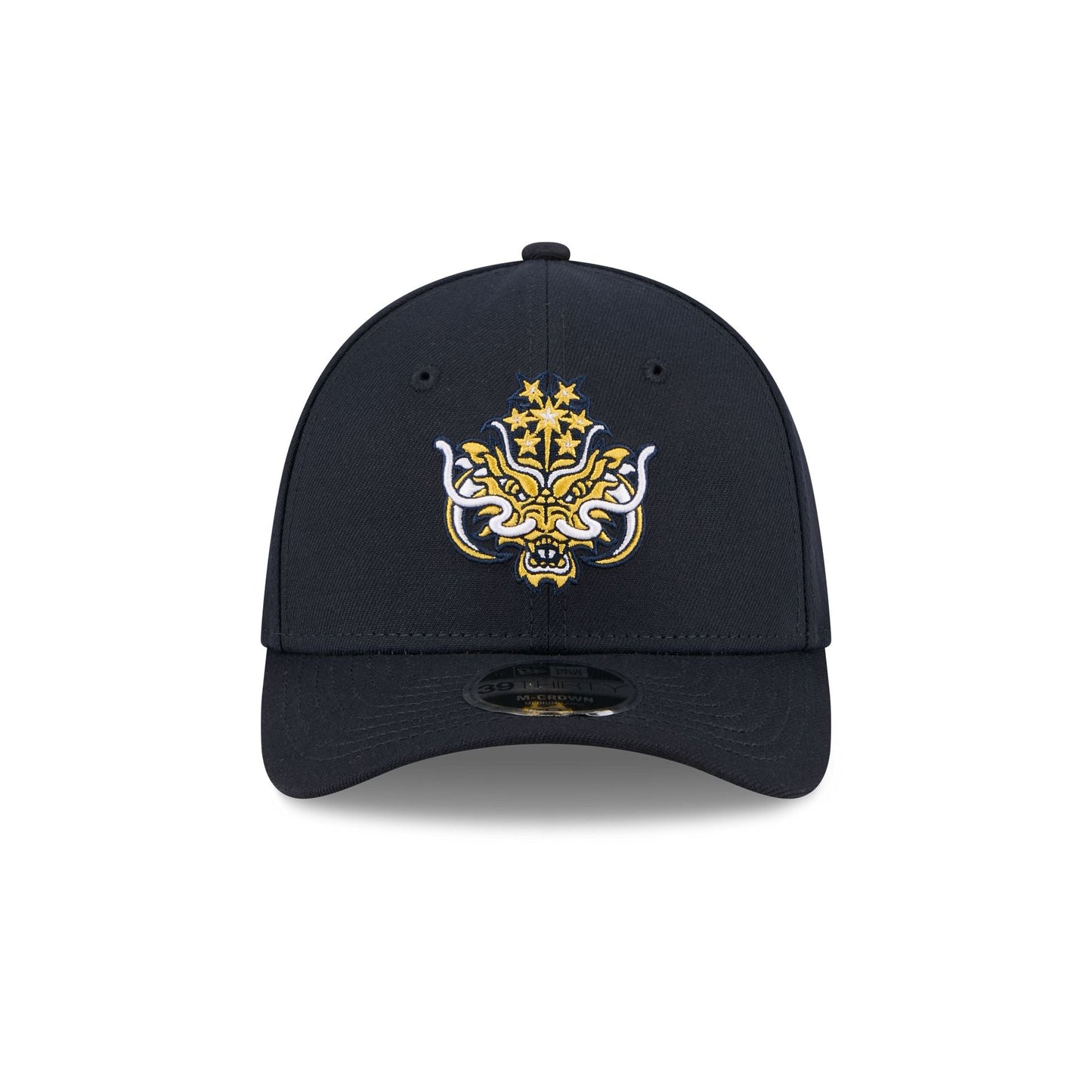 Durham Bulls Theme Night Navy 39THIRTY M-Crown Stretch Fit Hat