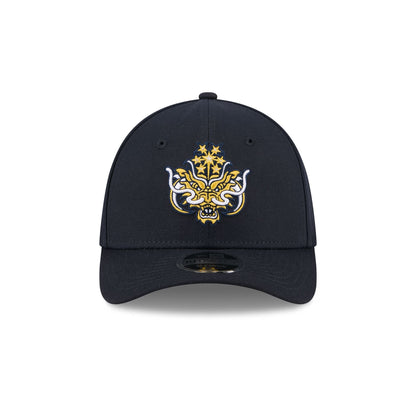 Durham Bulls Theme Night Navy 39THIRTY M-Crown Stretch Fit Hat