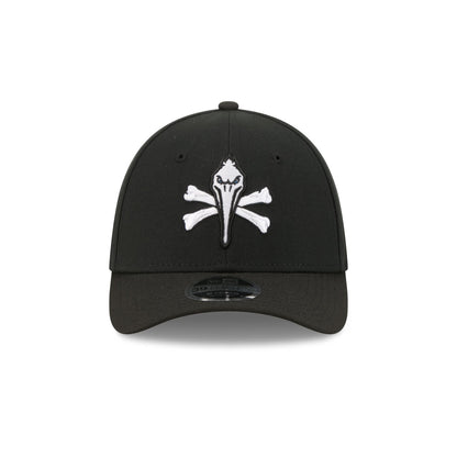 Myrtle Beach Pelicans Theme Night Black 39THIRTY M-Crown Stretch Fit Hat