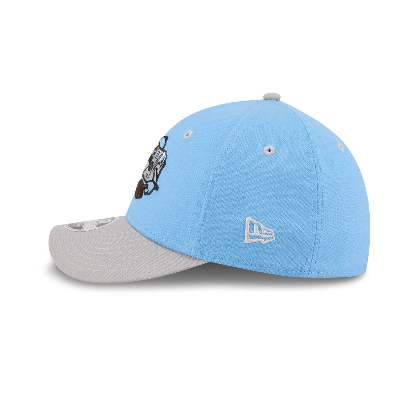 Wisconsin Timber Rattlers Theme Night Light Blue 39THIRTY M-Crown Stretch Fit Hat