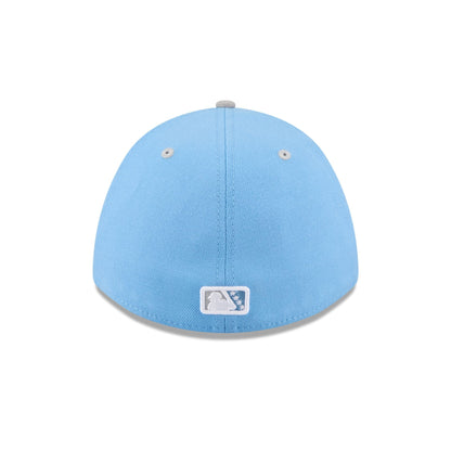 Wisconsin Timber Rattlers Theme Night Light Blue 39THIRTY M-Crown Stretch Fit Hat