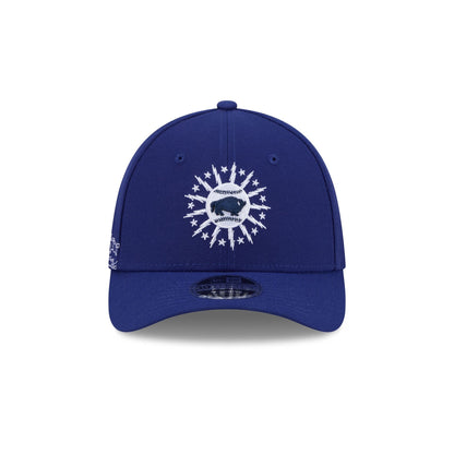 Buffalo Bisons Theme Night Blue 39THIRTY M-Crown Stretch Fit Hat
