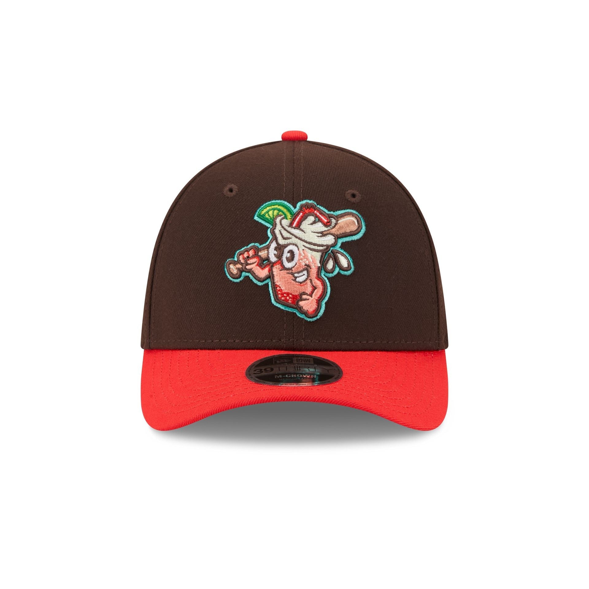 Salt Lake Bees Theme Night Brown 39THIRTY M-Crown Stretch Fit Hat