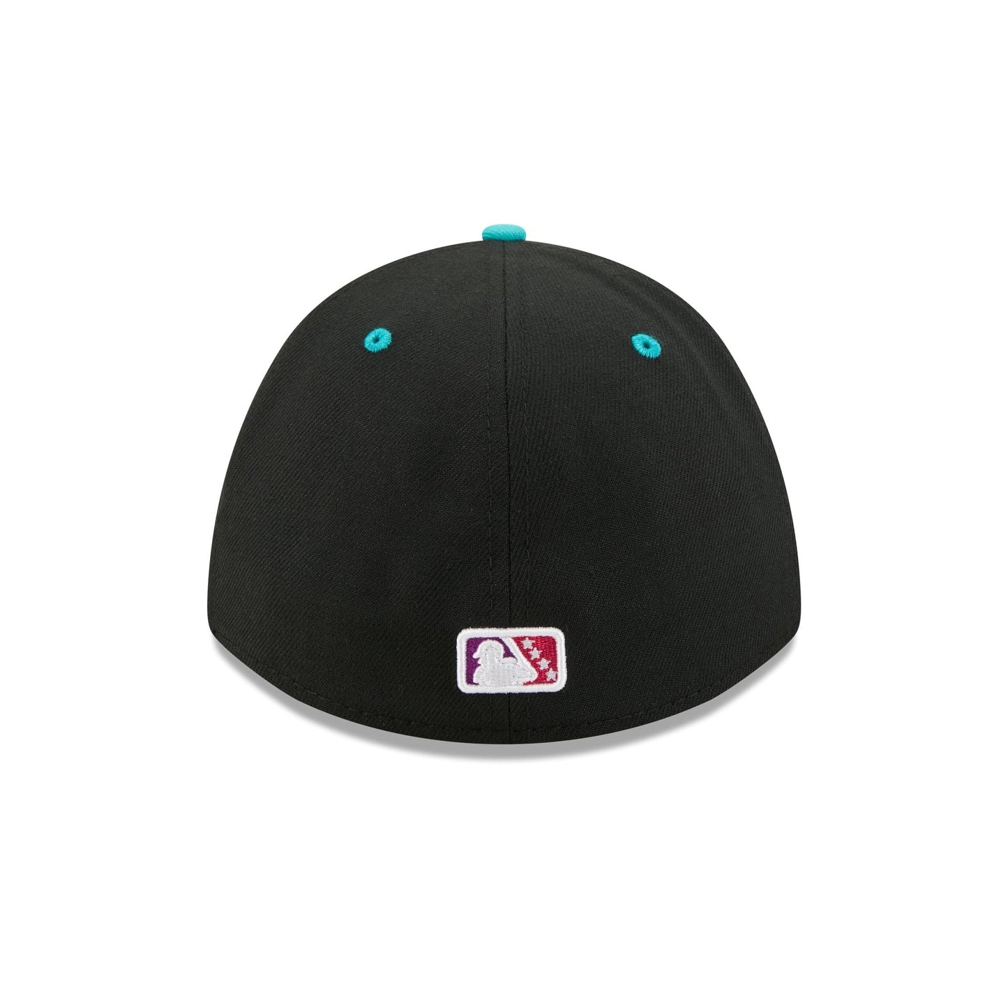 Worcester Red Sox Theme Night Black 39THIRTY M-Crown Stretch Fit Hat