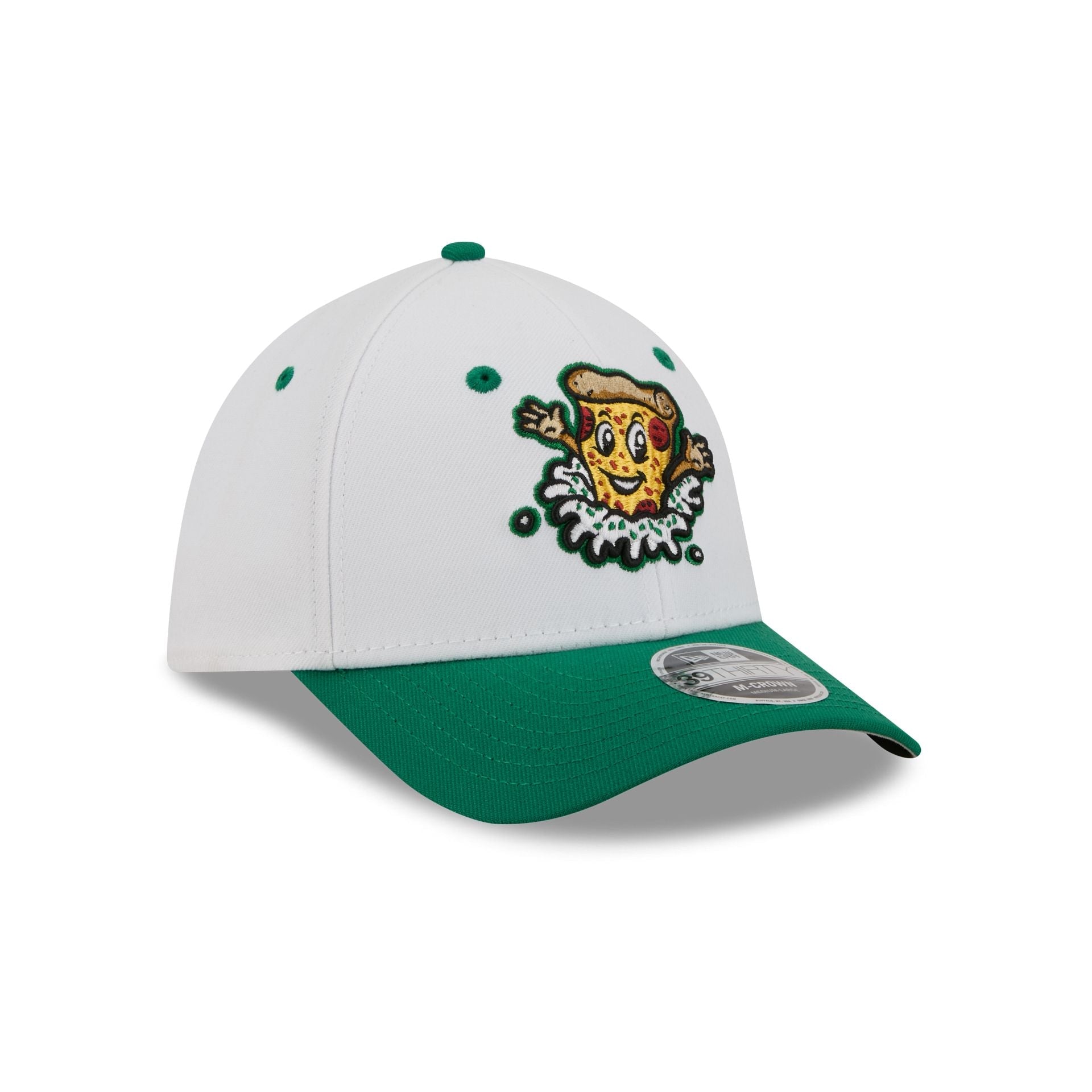 Tulsa Drillers Theme Night White 39THIRTY M-Crown Stretch Fit Hat