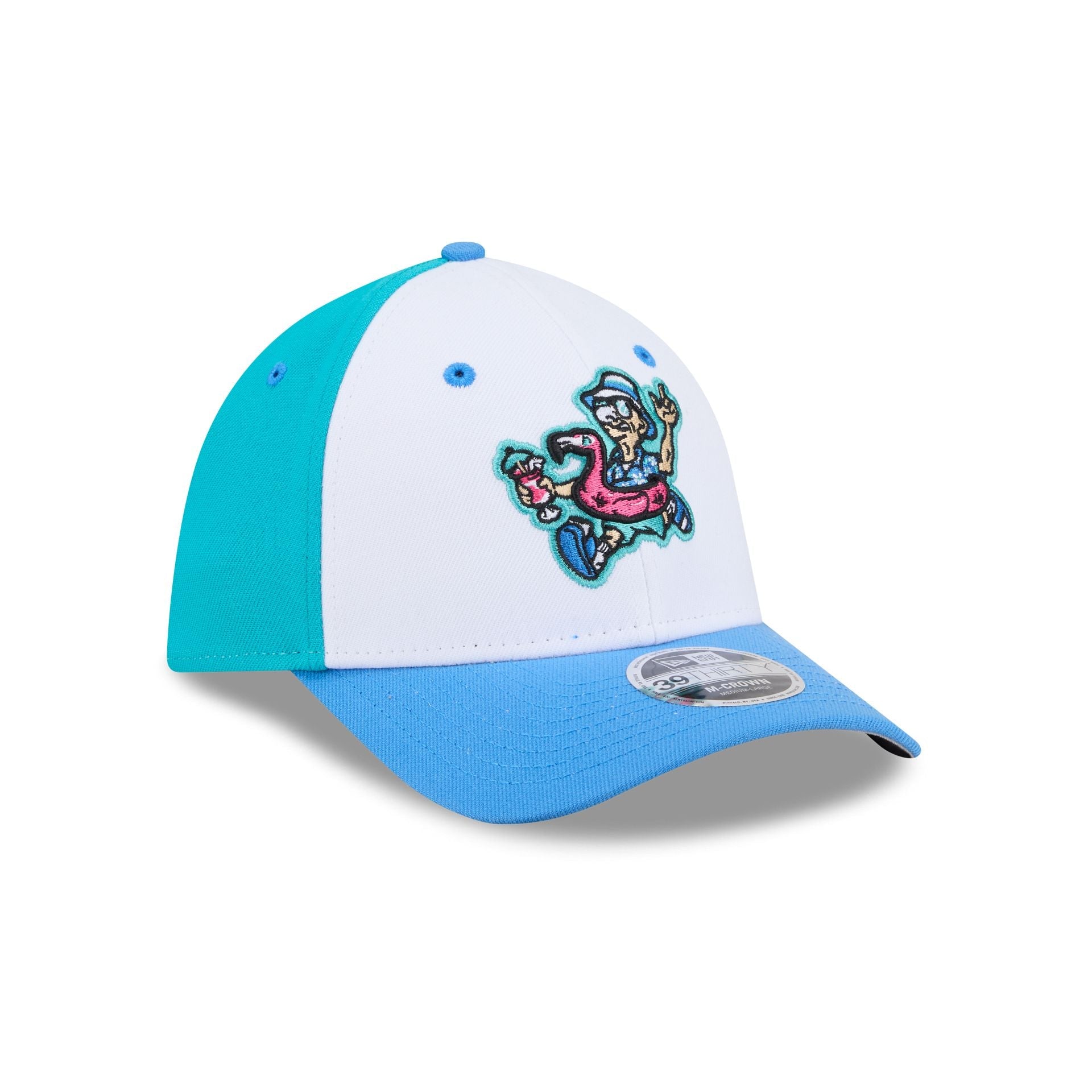 West Michigan Whitecaps Theme Night 39THIRTY M-Crown Stretch Fit Hat