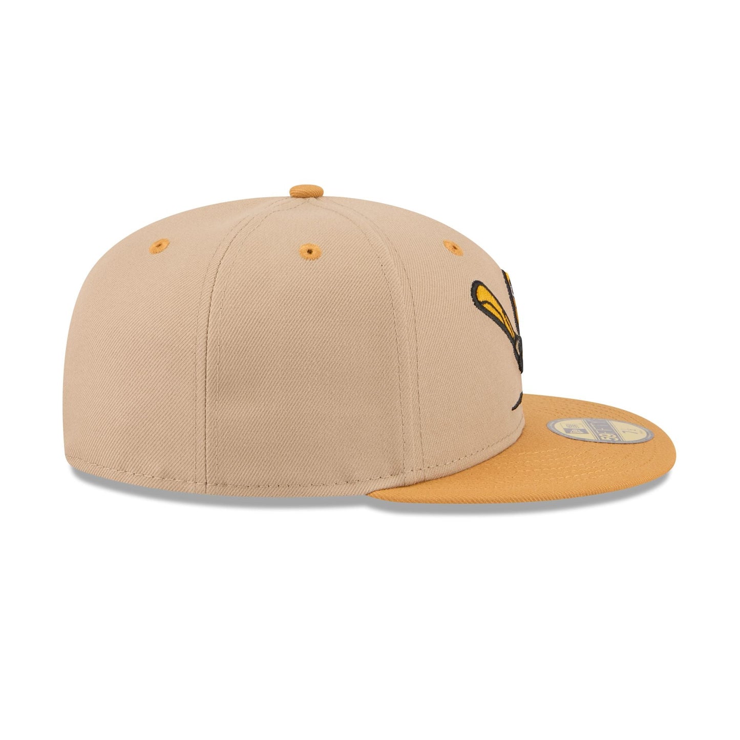Akron RubberDucks Theme Night Beige 59FIFTY Fitted Hat