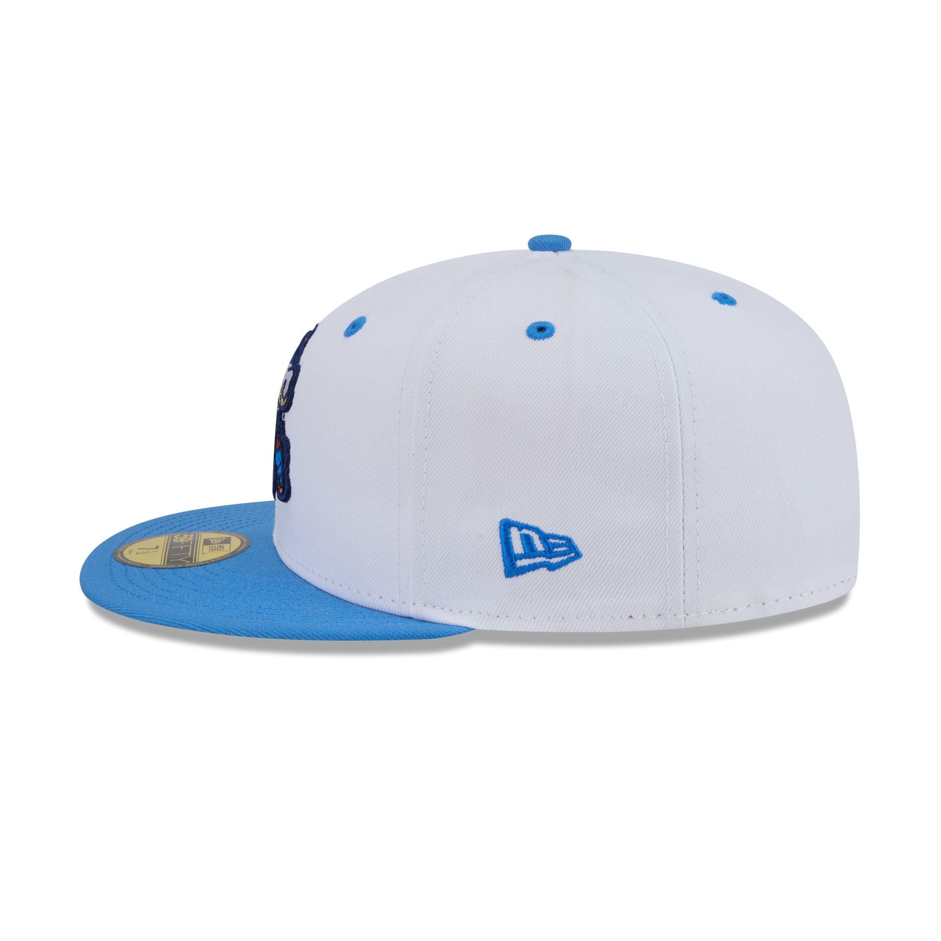 Durham Bulls Theme Night White 59FIFTY Fitted Hat