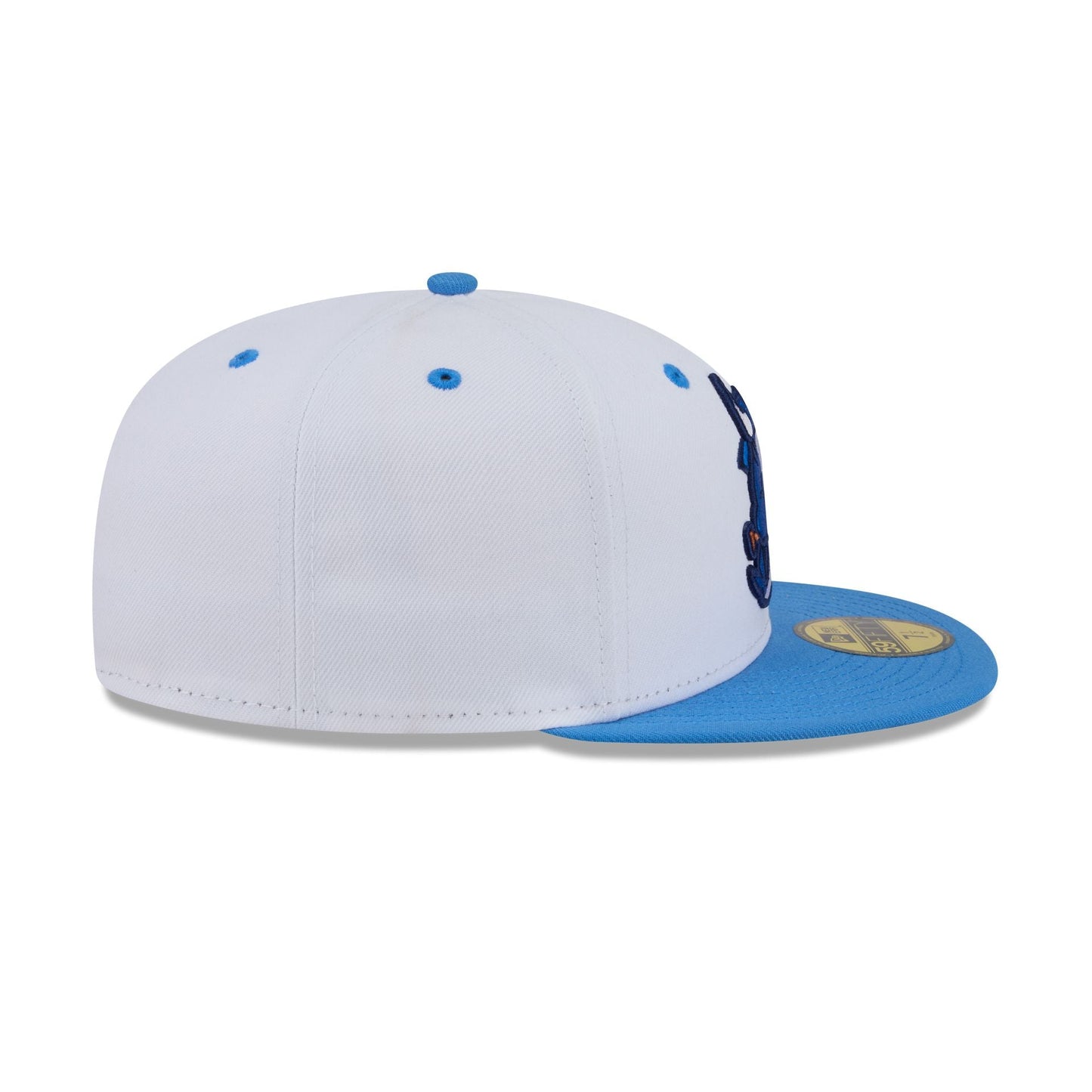Durham Bulls Theme Night White 59FIFTY Fitted Hat