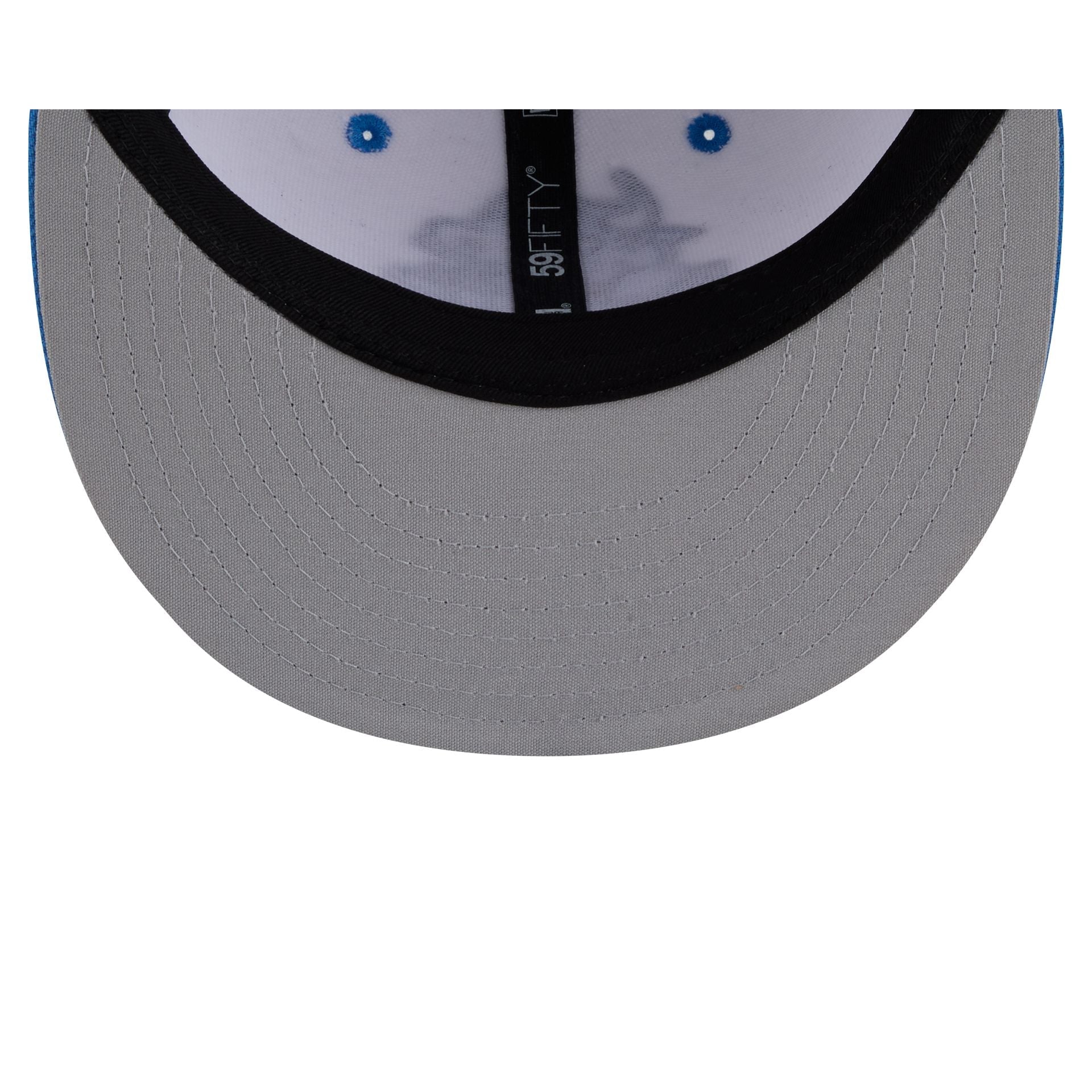 Durham Bulls Theme Night White 59FIFTY Fitted Hat