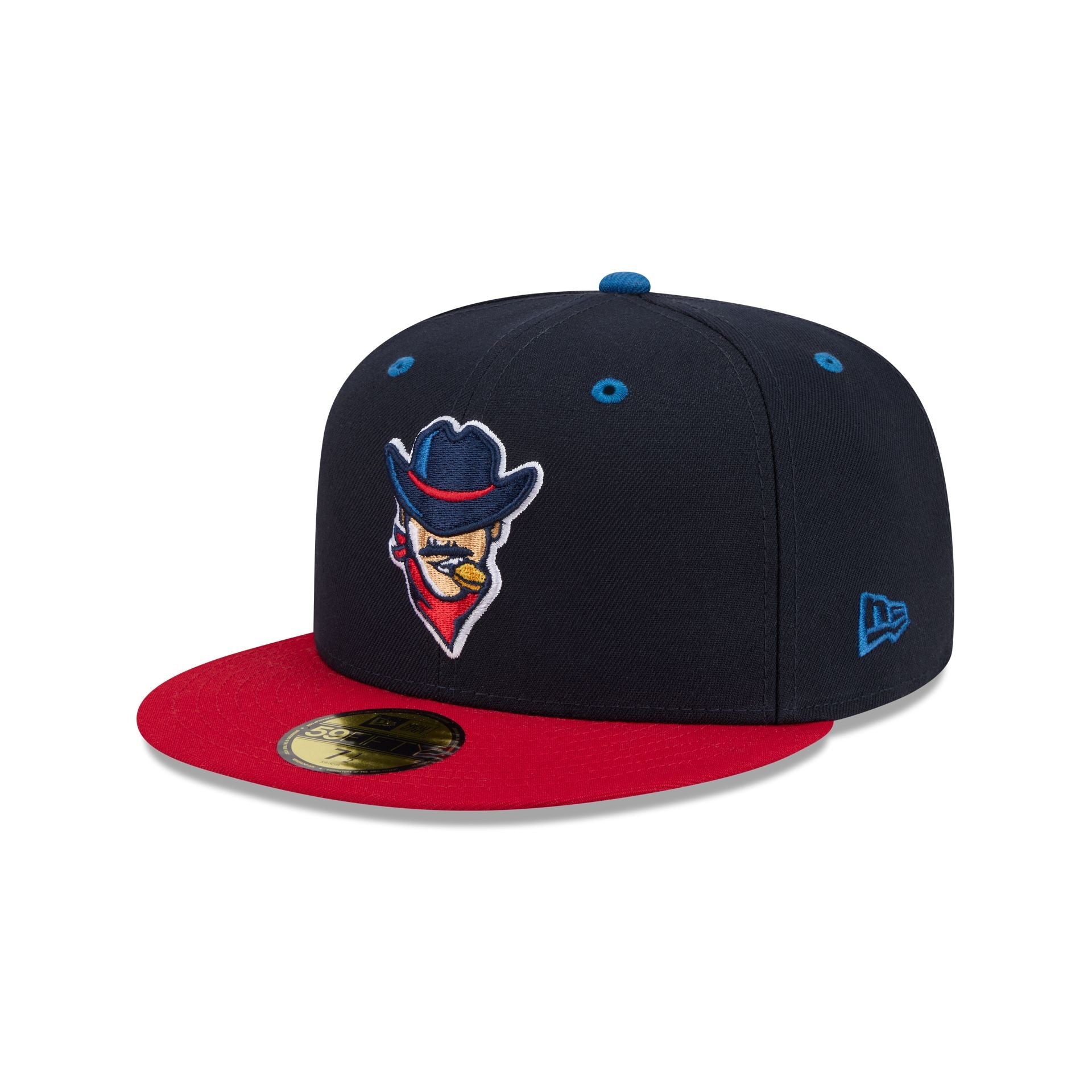 Round Rock Express Theme Night Navy 59FIFTY Fitted Hat