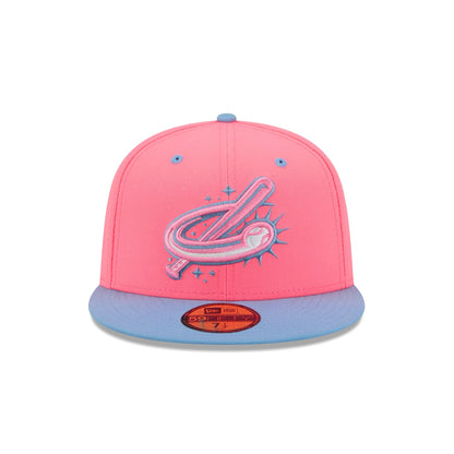 Oklahoma City Comets Theme Night Pink 59FIFTY Fitted Hat