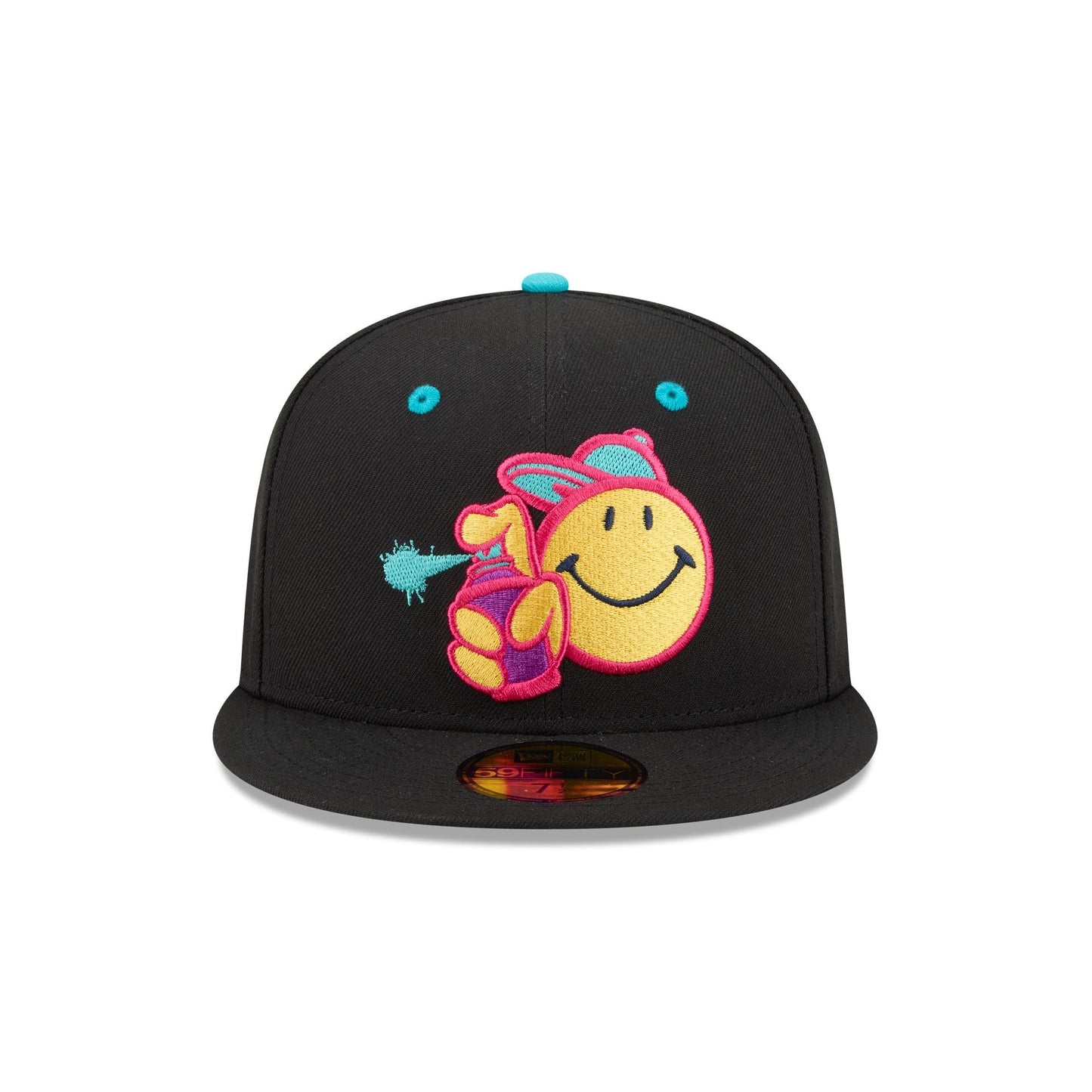 Worcester Red Sox Theme Night Black 59FIFTY Fitted Hat